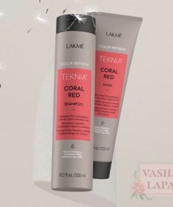 Alternative view of LAKME TEKNIA CORAL RED COFFRET SH+MASK