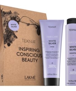 LAKME TEKNIA WHITE SILVER COFFRET SH+MASK