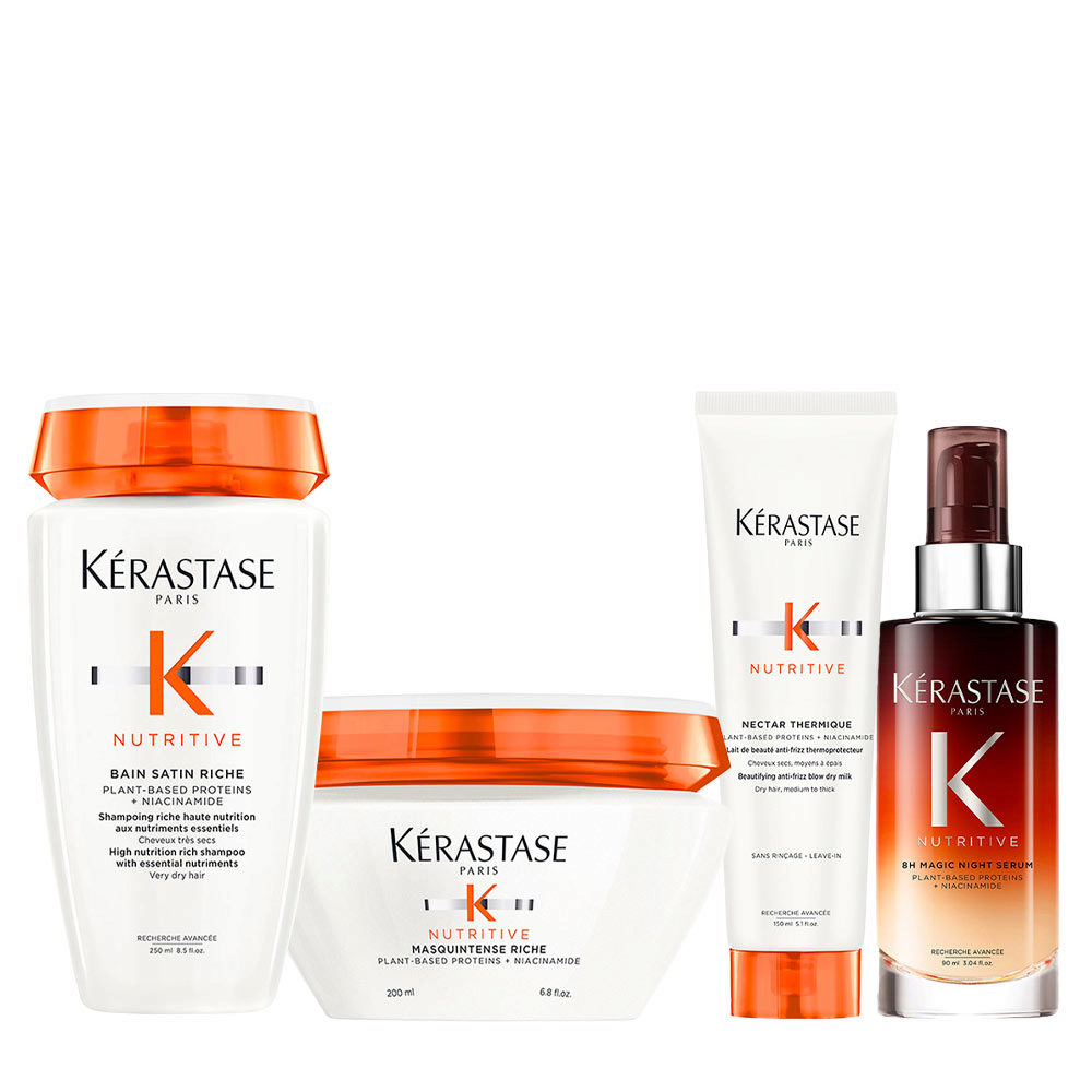 Routine Quatuor Nutritive Cheveux Très Secs