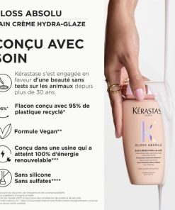 BAIN CRÈME HYDRA-GLAZE 250 ML – Image 6